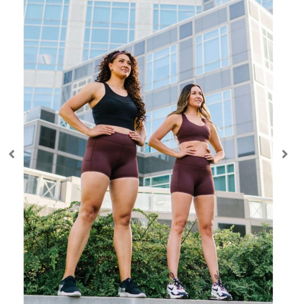 NWT - Zyia Fig Vibration Light n Tight Hustle Short - XL